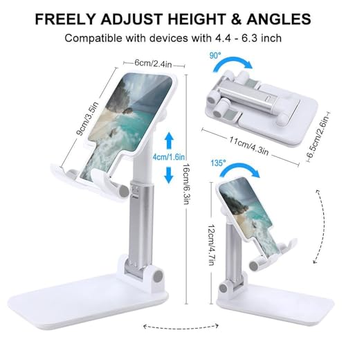 Support pliable pour téléphone portable pour éviter les douleurs de cou - 2