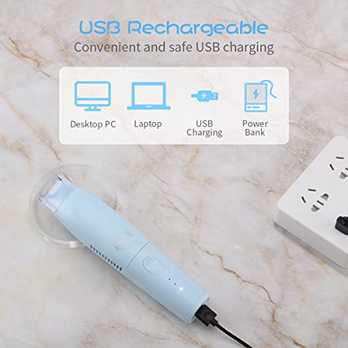 Baby Hair Clippers With Vacuum For Baby, Infants, Children, Kids And Newborn, Waterproof Rechargeable Cordless Hair Trimmer With 2 Guide Combs & Haircut Cape #TOP2