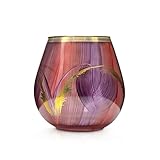 elegantes Windlicht, handbemalt in der Farbe 