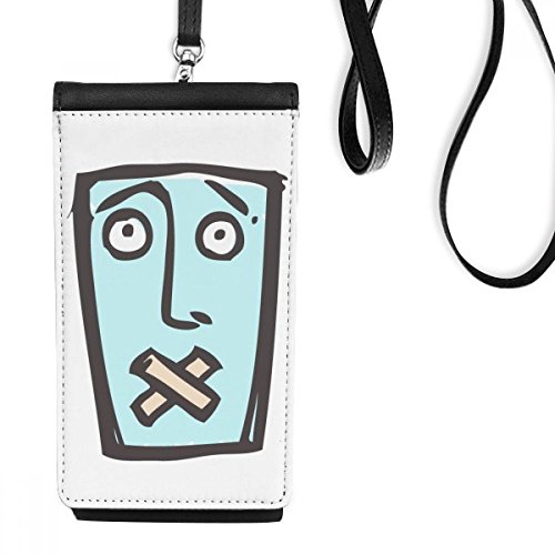 Sac téléphone noir porte-monnaie compact original, le cadeau parfait pour vos proches connectés