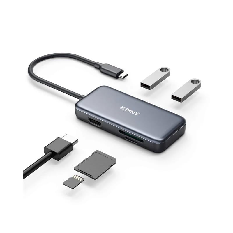 Amazon.co.jp: Anker 5-in-1 プレミアム USB-Cハブ | 【4K対応HDMI出力