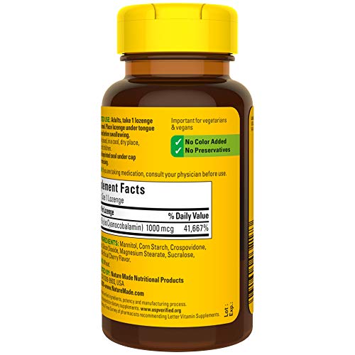 Nature Made Sublingual Vitamin B12 1000 mcg - Image 10