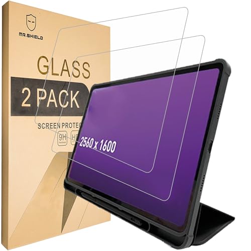 Mr.Shield Verre Trempé compatible avec TERRA PAD 1201 12.6 Inch [Lot de 2] Film Protecteur d'écran Vitre Protecteur 9H Dureté