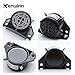 KERWINN 2PCS Backup Alarm 12V-24V 110±3DB,Waterproof Beeper Backup Alarm for Trucks,forklifts,Van Heavy Equipment (reversing Alarms for Vehicles)