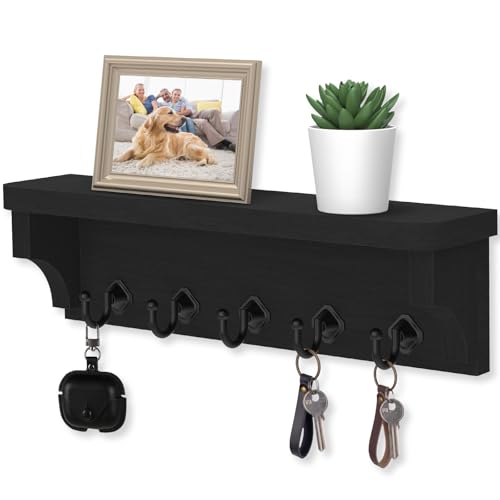 Nekon Key Holder for Wall, 11.8" W x 3.5" H