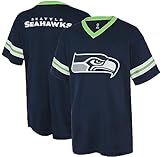 Outerstuff NFL Kids Youth 4-20 Official Game Day Team Jersey (as1, Numeric, Numeric_18, Numeric_20, Regular, Seattle Seahawks - Navy)