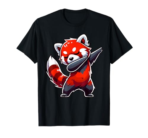 Panda Rojo, Dabbing | Niños, Chicas, Niños | Lindo Panda Rojo Camiseta