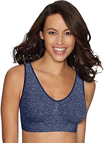 Hanes Women's Get Cozy Pullover ComfortFlex Fit Wirefree Bra MHG196