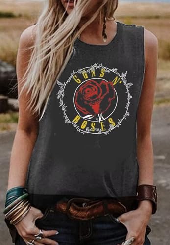 VKEGNIO Vintage Flower Tank Top Women Summer Graphic Sleeveless Tops Tank Bohemian Cute Print Casual Summer Shirts3