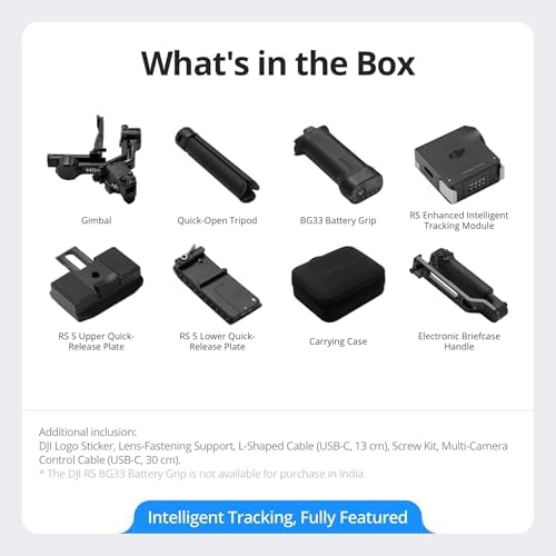 DJI RS 5 Combo, Gimbal Stabilizer for Camera, Canon/Sony/Nikon/Fujifilm — view 8
