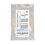 Square Braid Cotton Candle Wick - #4/0