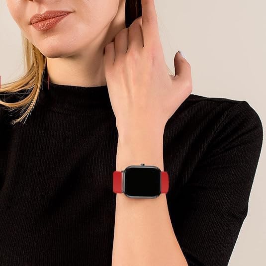 Miniatura 6 de E ECSEM Bandas compatibles con Gydom y ENOMIR IDW13IDW19LW51, correa de silicona suave, impermeable, ajustable, correa de repuesto para reloj