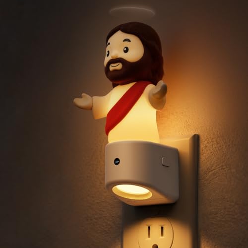 Image of L LOHAS LED Night Light for Kids,Jesus Night Light,Color Changing