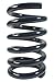 Hyperco 18Z1100-12 Black 5.5" O.D.12" Free Length Steel Conventional Style Front Coil-Over Spring with 1100 lbs. Spring Rate