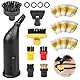 15 Stück für Kärcher Dampfreiniger Zubehör Easyfix SC1 SC2 SC3 SC4 SC5 Zubehör Rundbürstenset Düse Rundbürsten Bürste Dampfreiniger Ersatzteile Dampfreinigerzubehör Aufsätze