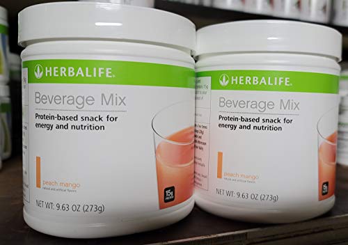 Herbalife Beverage Mix Canister Peach Mango