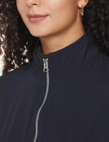 Image of Qube By Fort Collins Women's Faux Fur Regular Winter Puffer Jacket with Collar Stylish, Warm & Lightweight