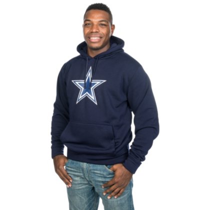Dallas Cowboys Logo Premier Performance Sudadera con Capucha, XL, Marino Cover