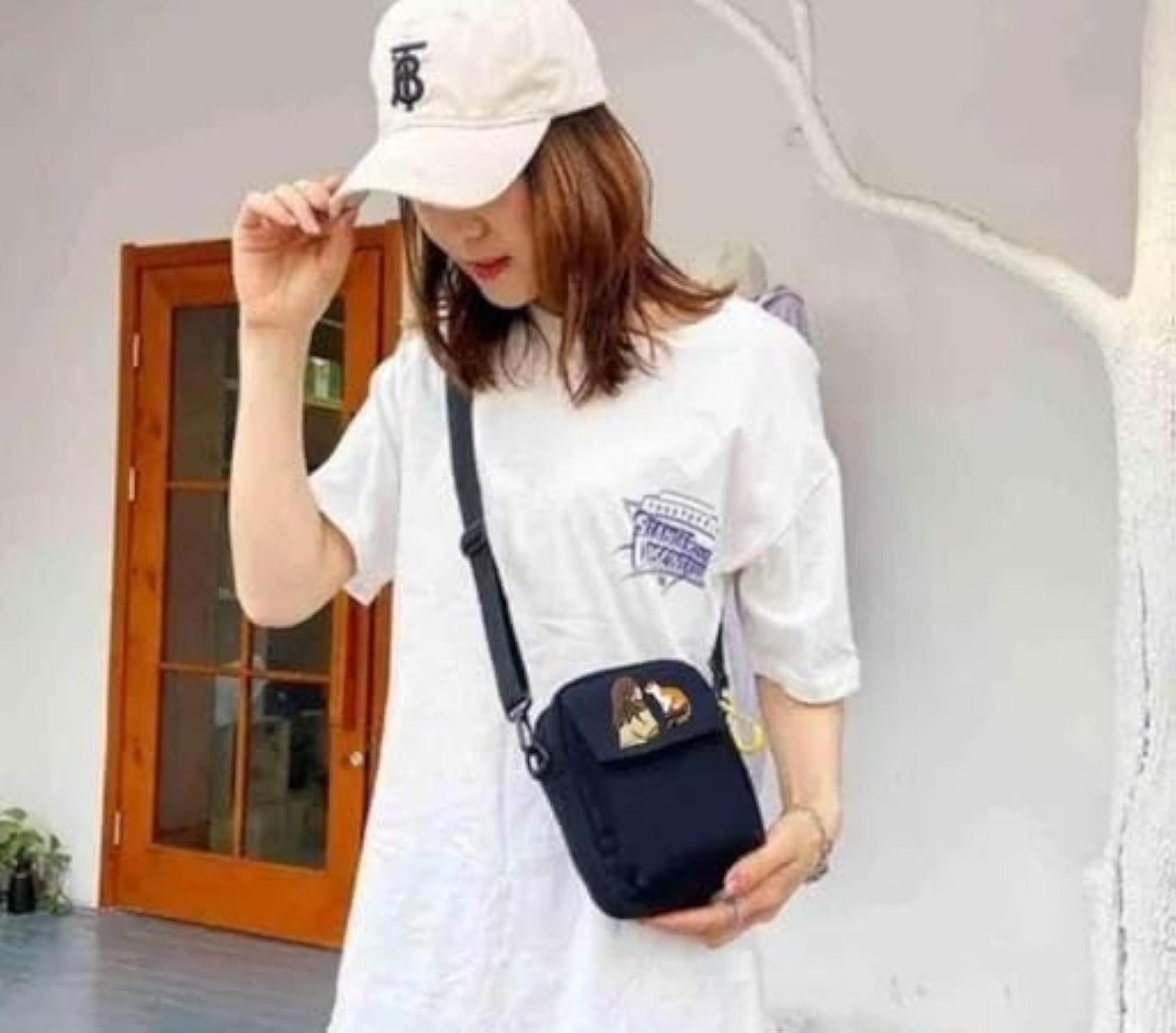 Unisex Canvas Messenger Bag, Crossbody Sling Bag