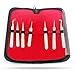 PRECISE CANADA: 7 EACH PRECISION STAINLESS STEEL PRECISION TWEEZERS FORCEPS - ELECTRONICS, BEADING, HOBBY NEW