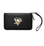 Littlearth womens NHL Pittsburgh Penguins Zip Organizer Wallet, Team Color, 4'' x 7.5'' x 1''...