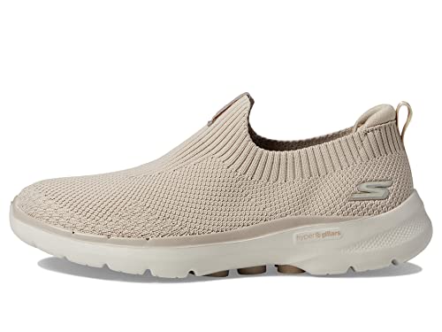 Skechers GO Walk 6 - Stunning View, Taupe, 8.5