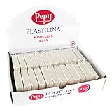 Pepy Plastilina Reusable and Non-Drying Modeling Clay; Set of 24 Bars, 1.4 Ounce Each, Perfect for...