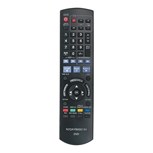 VINABTY N2QAYB000134 télécommande remplacer pour Panasonic DVD Home cinéma DMR-EH67 DMR-EH68 DMR-EH58 DMR-EH770 DMR-EX77 DMR-EH58 DMR-EH68 DMR-EH57