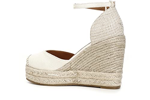 Scarpe con Laccio alla Caviglia in Tessuto Pizzo