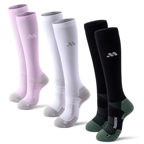 Image of Compression Socks for Women and Men,15-20 mmHg Support(3 Pairs)
