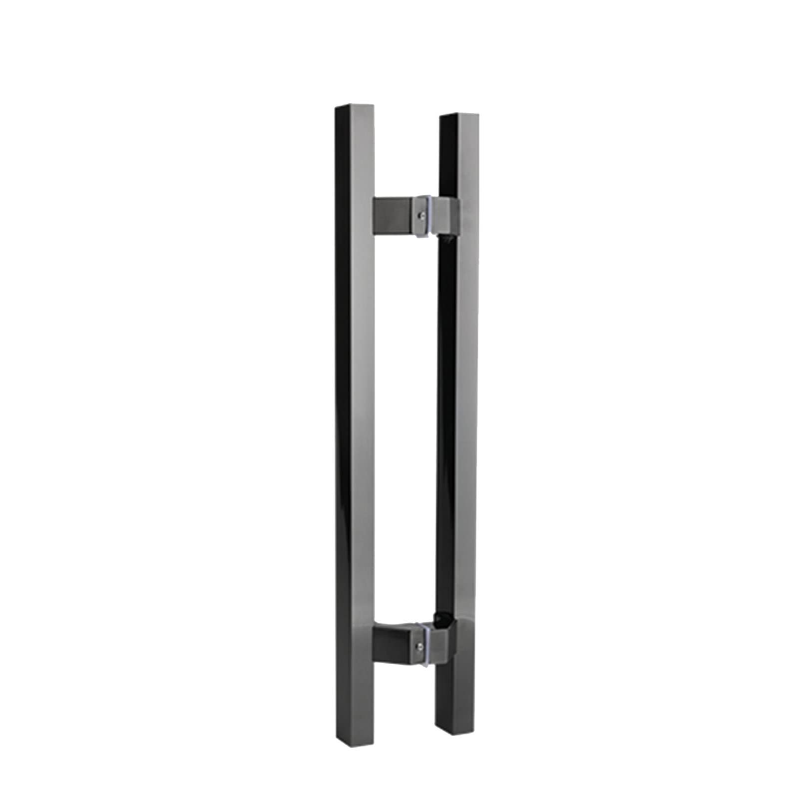 LQZAXSRDR Sliding Barn Door Handle, Stainless Steel Double Sided H Shape Glass Door Pull Handle Multicolor Multiple Sizes(A,80cm(31.5ib) 60cm(23.6in))