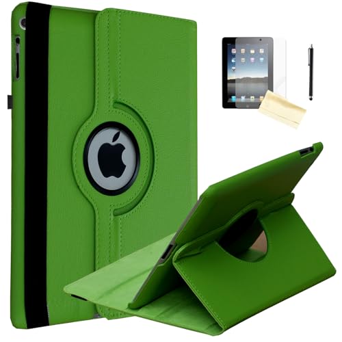 Smart Cover iPad 9 rotative verte avec réveil automatique A2602 A2270
