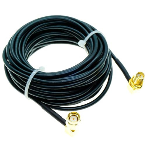 RP-SMA ���X �o���N�w�b�h���p���� RPSMA �I�X RA 90 �x�A�W�����p�[ �s�O�e�[�� �P�[�u���t�� RG174(15CM)