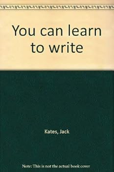 Paperback You can learn to write Book