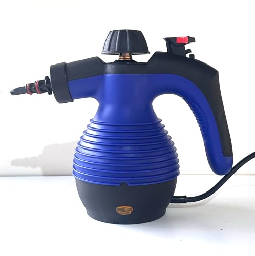MAIL MORE Hand Held Steam Cleaner, Handheld steam cleaner for clothes upholstery window, Multi Purpose Steam Cleaner for Sofa, Seater, Bathroom, Kitchen, Floor, Carpets, Curtains (BLUE)