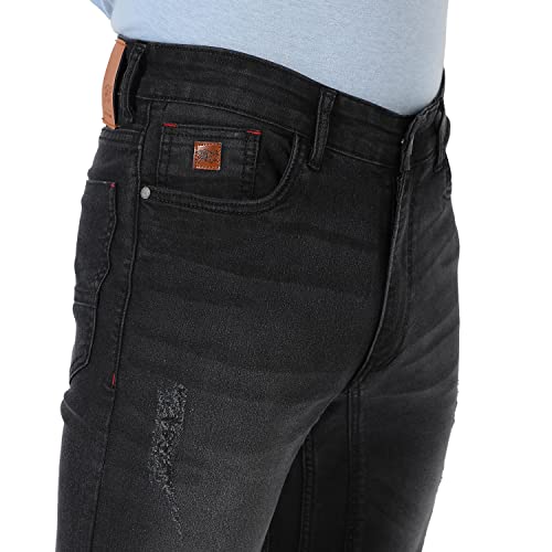 Image of Campus Sutra Men's Mid Rise Regular Fit Jeans