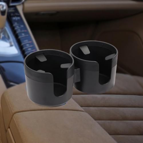 Extension porte-gobelets pour véhicule avec base rotative extensible noire - 5