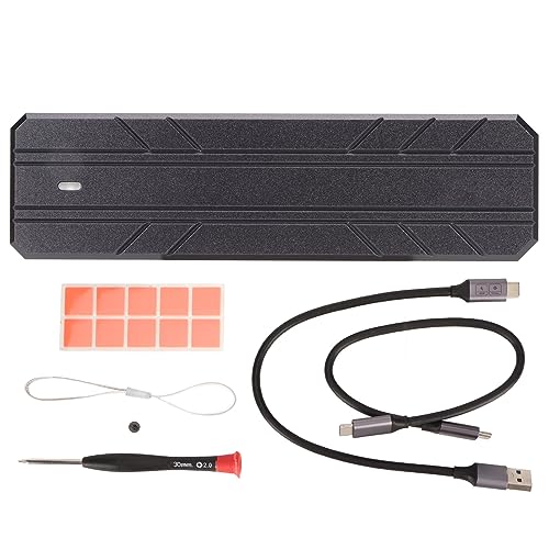 Caja externa para disco SSD NVMe M.2 aluminio 10Gbps miniatura 1