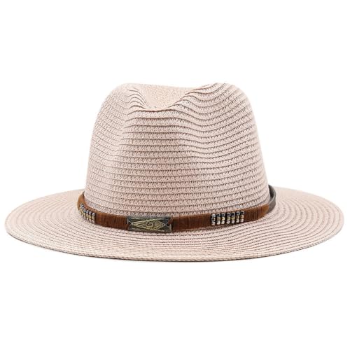 Chapeau de paille cowboy pour la plage et les voyages au soleil