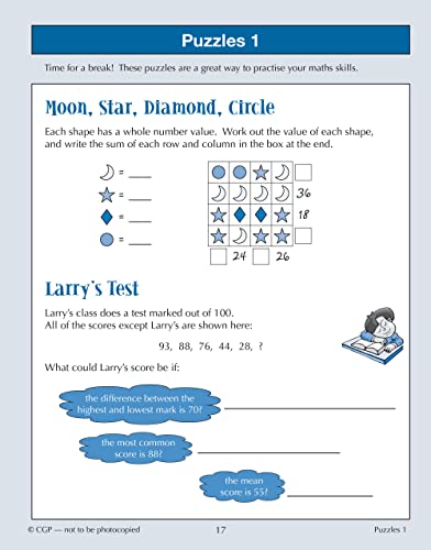 11+ GL 10-Minute Tests: Maths - Ages 10-11 Book 1 (with Online Edition): for the 2024 exams (CGP GL 11+ Ages 10-11)