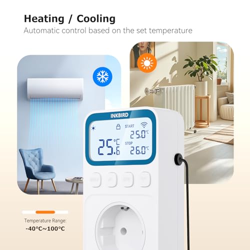 Inkbird ITC-C236T WLAN Thermostat Steckdose mit 16A