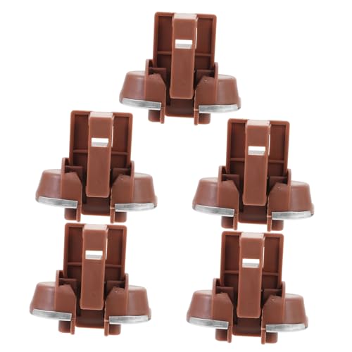 FUNOMOCYA 5Sets Slide Stoppers for Undermount Durable Replacement Kit with Rollers and Screws Locking Device for Vanity Smooth Functionality and Stability