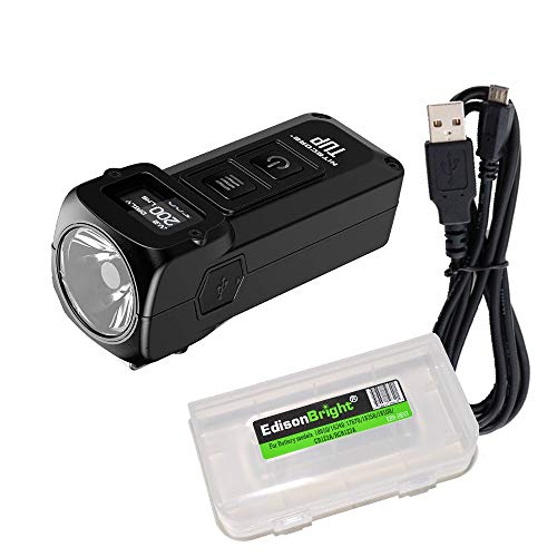 Nitecore TUP 1000 Lumen USB Rechargeable Flashlight Bundle