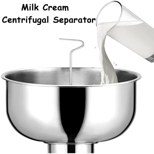 Cream Centrifugal SeparatorMilk Skimmer Multifunctional Electric Milk Cream Separator for Turning Raw or Whole Milk into Cream and Skim Milk