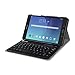 Fintie Keyboard Case for Samsung Galaxy Tab E 8.0 (Model SM-T378/T375/T377), Slim Lightweight Stand Cover with Magnetically Detachable Bluetooth Keyboard, Black