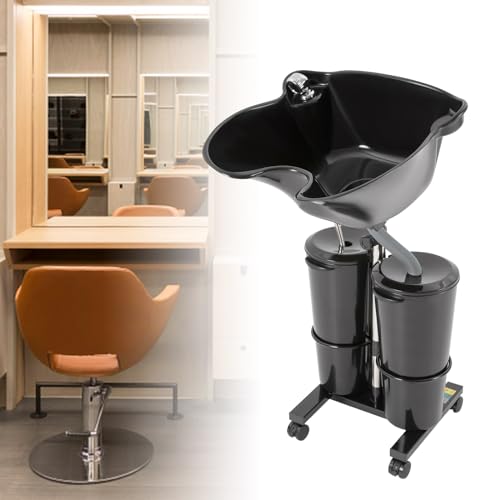 Portable Hairdressing Shampoo Bowl with Adjustable Height
