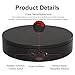 ComXim Electric Motorized Turntable with Remote, 7.87in Motorized Rotating Display Stand for Photography,360 Spinning Display Stand for Epoxy Glitter Tumbler, Photography Turntable for Products Live Show