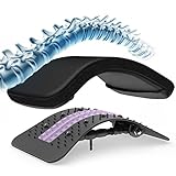 Back Stretcher with Cushion for Lower Back Pain Relief, 2022 Upgraded Back Cracker Device with...