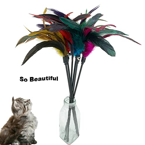 Cateness Cat Wand Toy Feather Stick Cat Toys thumb #1