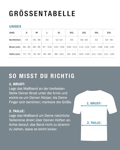 JAKO Unisex Poloshirt Dynamic, SkyBlue/weiß/Marine, XL – Ansicht 6